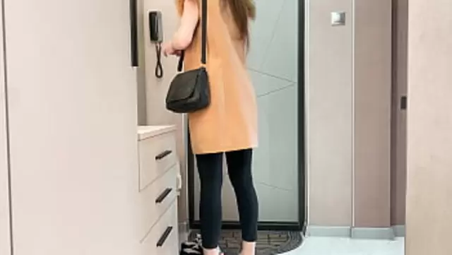 Waited Russian chick from work and fucked her