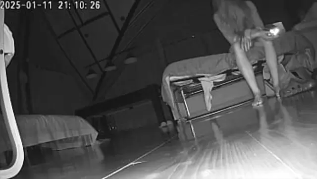 Secretly recorded sex with a Russian girl on camera